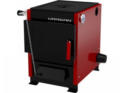 Твердотопливный котел для частного дома Uragan (10-20 кВт)